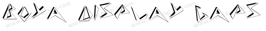 Boya Display Caps SSi字体转换